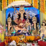 Durga Puja Celebrated with a Low Key
