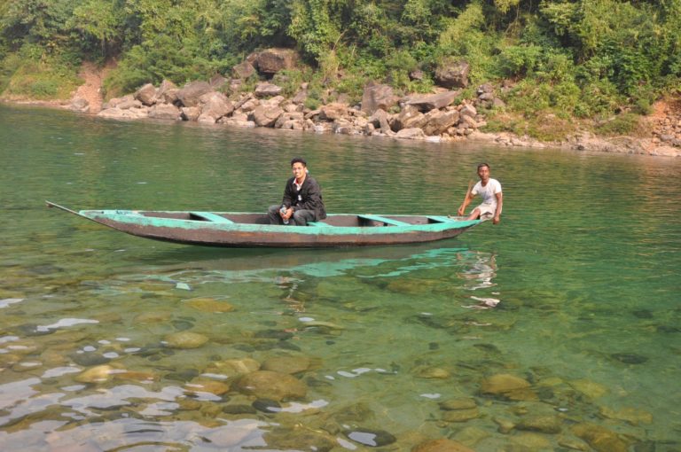 Boating at Dawki