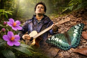 Northeast India’s Most Beautiful Tribute: A Butterfly and a Bloom in Zubeen Garg’s Honour
