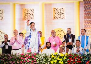 Himanta Biswa Sarma Takes Oath as Assam Chief Minister Amid Grand Ceremony in Guwahati